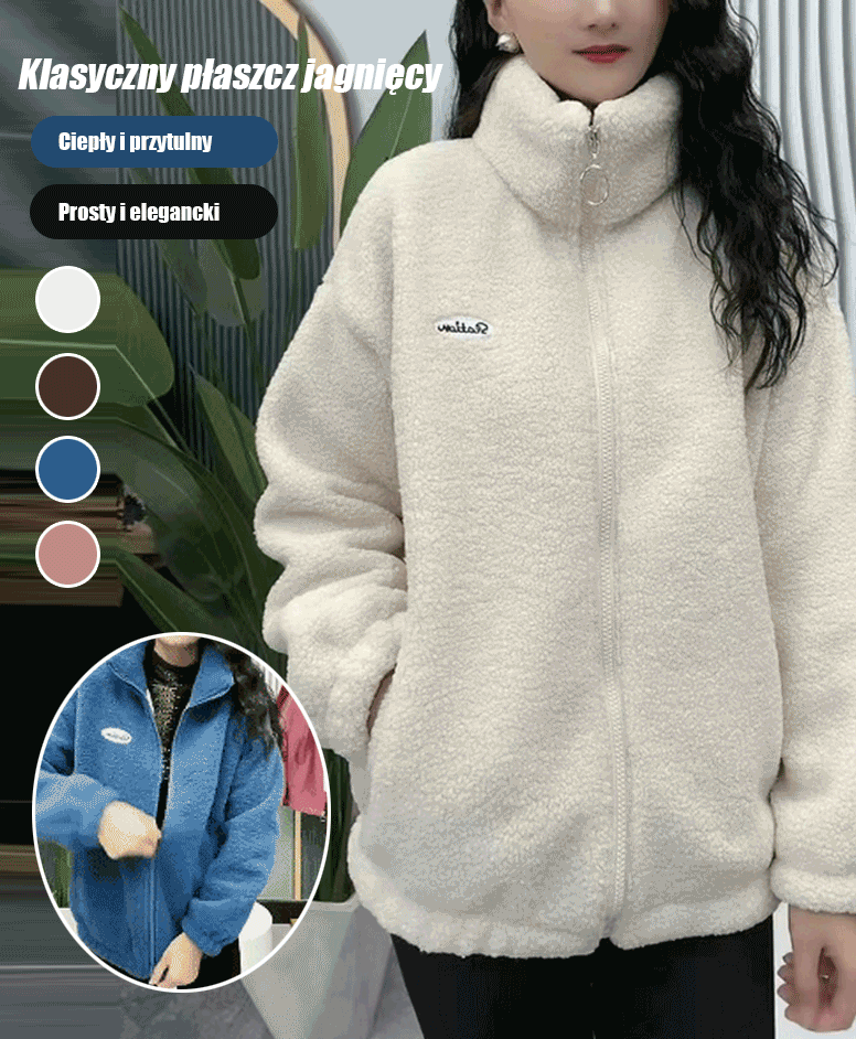 Wyściełana, ciepła kurtka shaker