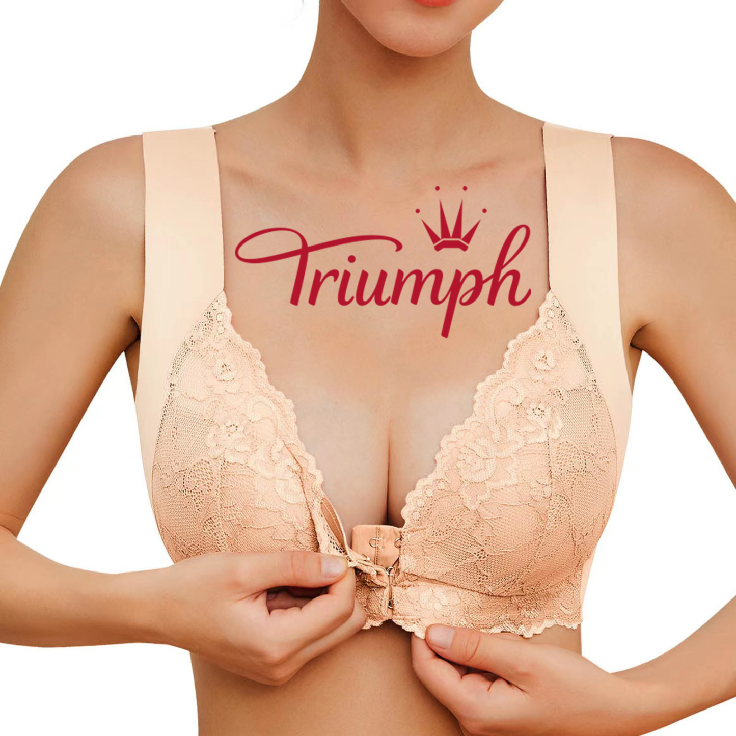 [3 κομμάτια. 43 €] Δαντελένιο σουτιέν Triumph [75-105]
