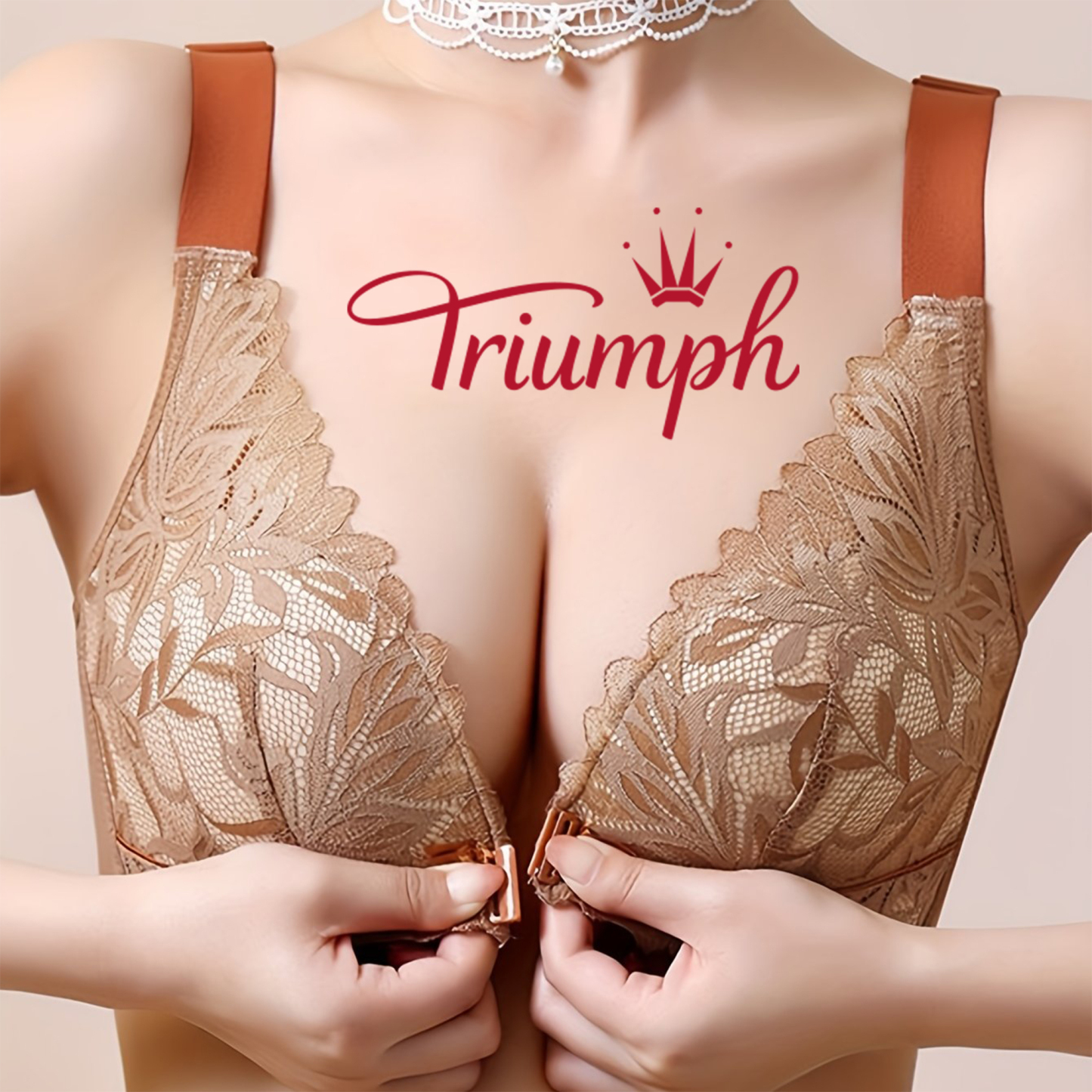 [2 κομμάτια] Δαντελένιο σουτιέν Triumph [75-105]