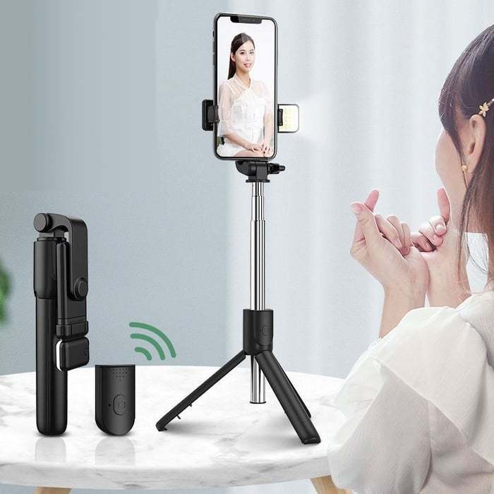 🔥Bezprzewodowy kijek do selfie Bluetooth 6 w 1