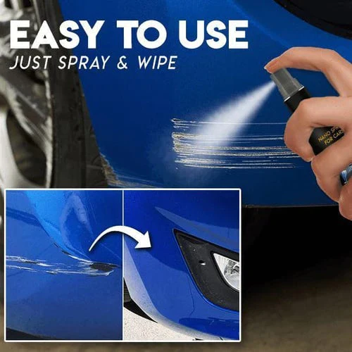 Spray pentru repararea zgârieturilor auto