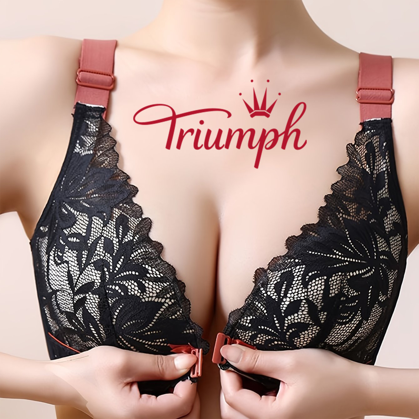 [2 κομμάτια] Δαντελένιο σουτιέν Triumph [75-105]