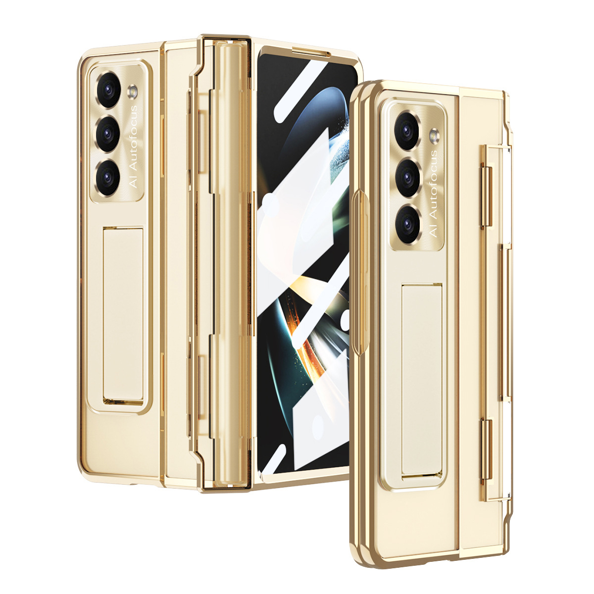 Etui składane 360° Armor Hinge Transparent 2.0 - seria Galaxy Fold