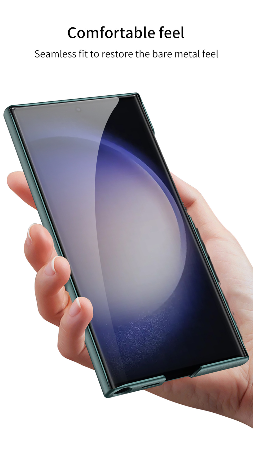Mroźny niewidoczny uchwyt ochronny na telefon z etui na długopis i rysikiem do Samsung Galaxy S24 S23 Ultra Plus