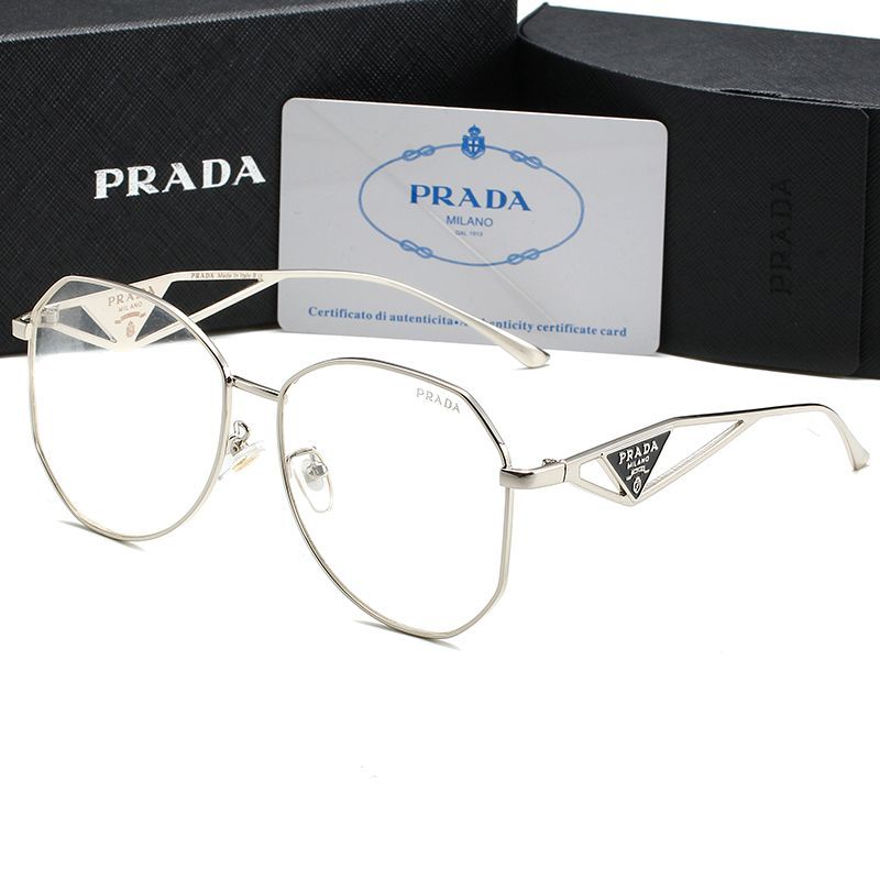 PRADA🕶️okulary antypromieniowe i anty-UV w złotej oprawce