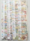 100 Different Paper Money From World 100 Countries Regions Banknotes Collection