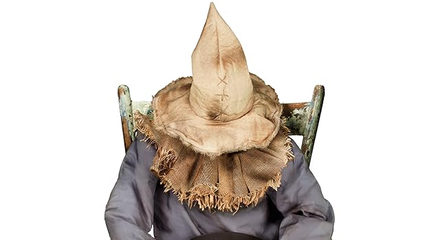 Spirit Halloween Sitting Scarecrow