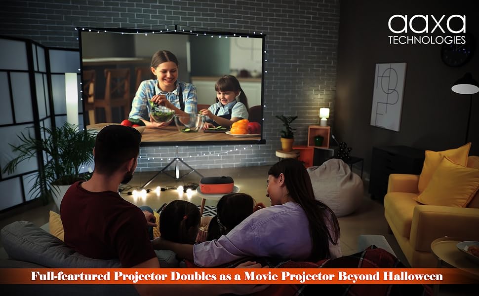 aaxa hp3 halloween projector with ghost and wraith