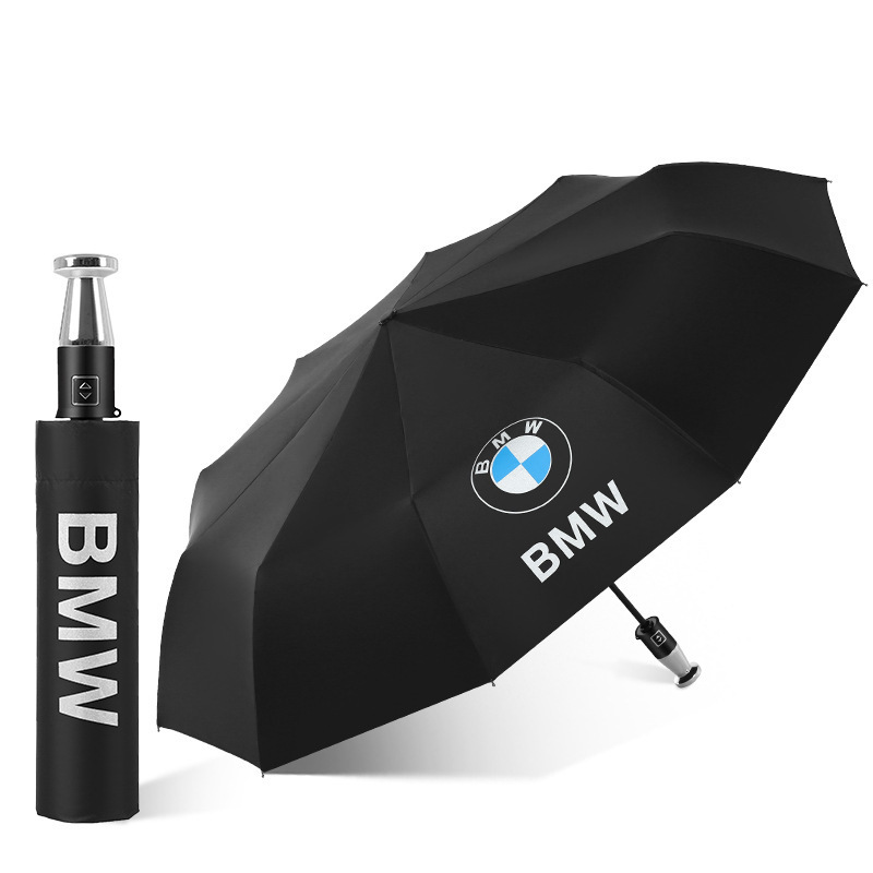 Η αναδιπλούμενη πλήρως αυτόματη ομπρέλα με το αυθεντικό λογότυπο του αυτοκινήτου και τη μάρκα υψηλής ποιότητας δείχνει την ευγενή σας θέση και η μάρκα είναι σε ειδική προσφορά για περιορισμένο χρονικό διάστημα!
