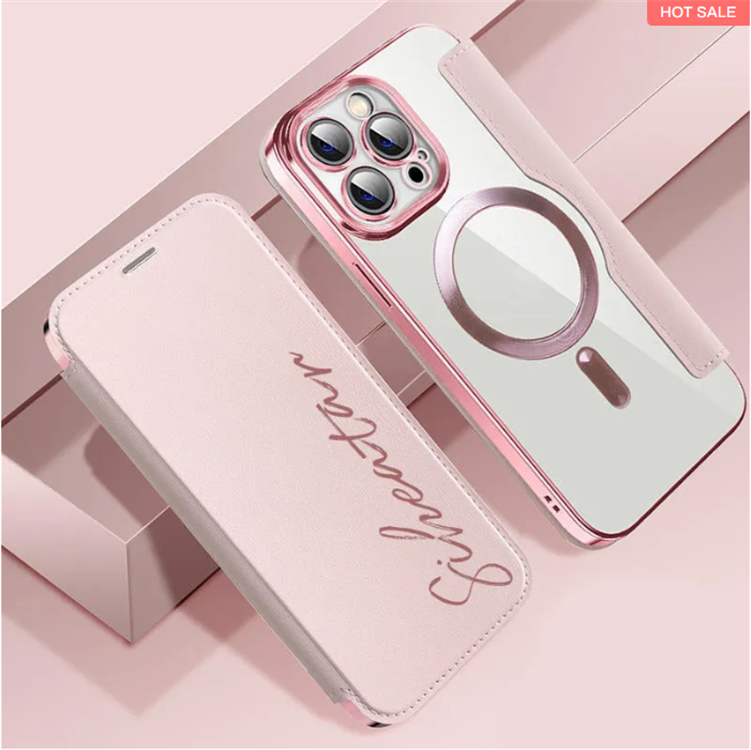 ??Aplicabil pentru telefoanele Samsung ?i Apple??Hus? pentru telefon din piele natural?