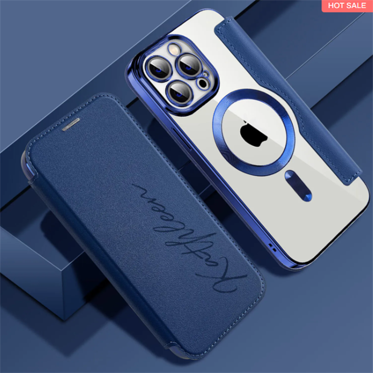 ??Aplicabil pentru telefoanele Samsung ?i Apple??Hus? pentru telefon din piele natural?