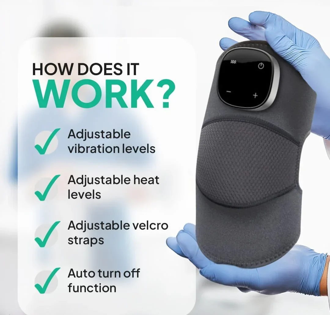 👨🏻‍⚕️🌈Neuracare™ Smart NMES Μασάζ Γόνατος(πωλήθηκαν πάνω από 10.000 μονάδες τις τελευταίες 30 ημέρες) Αυτή η συσκευή προσφέρει καταπραϋντική ανακούφιση, μειώνει τη φλεγμονή και βελτιώνει την κινητικότητα σε μόλις 15 λεπτά την ημέρα!