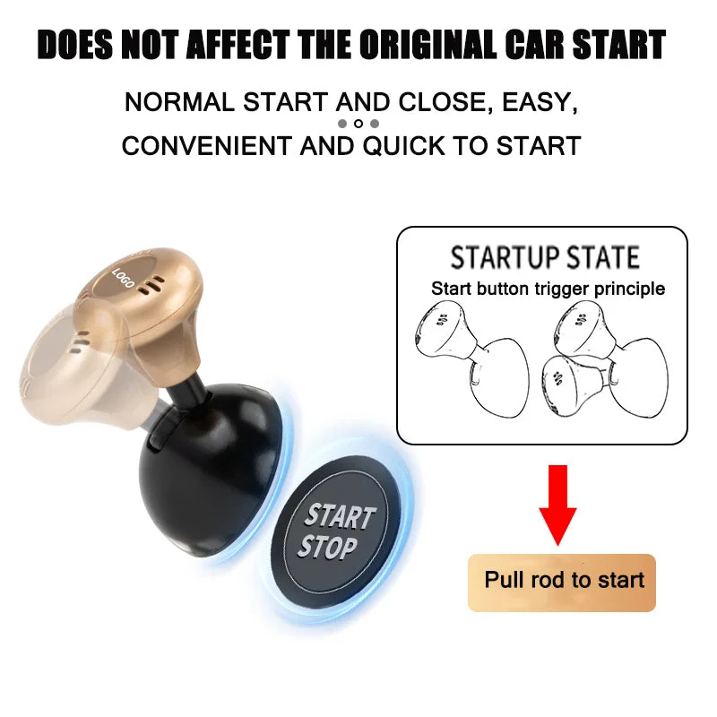 Przycisk uruchamiaj?cy samoch��d za pomoc? jednego przycisku