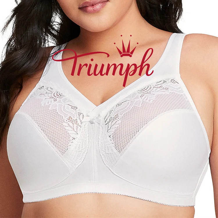 Triumph® – 3 Temps💖50% zniżki✨2024 Nowy gruby plastikowy biustonosz【65A-120H】