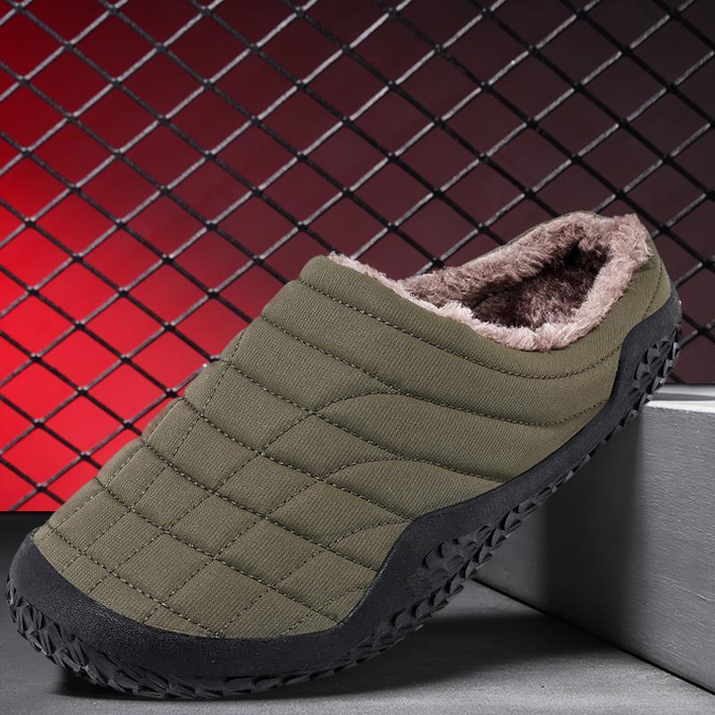 Bequeme, warme, atmungsaktive Freizeitschuhe für Herren aus Baumwolle