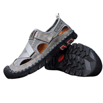 Men's Outdoor Wading Beach Shoes Mesh Non-slip Hole Sandals