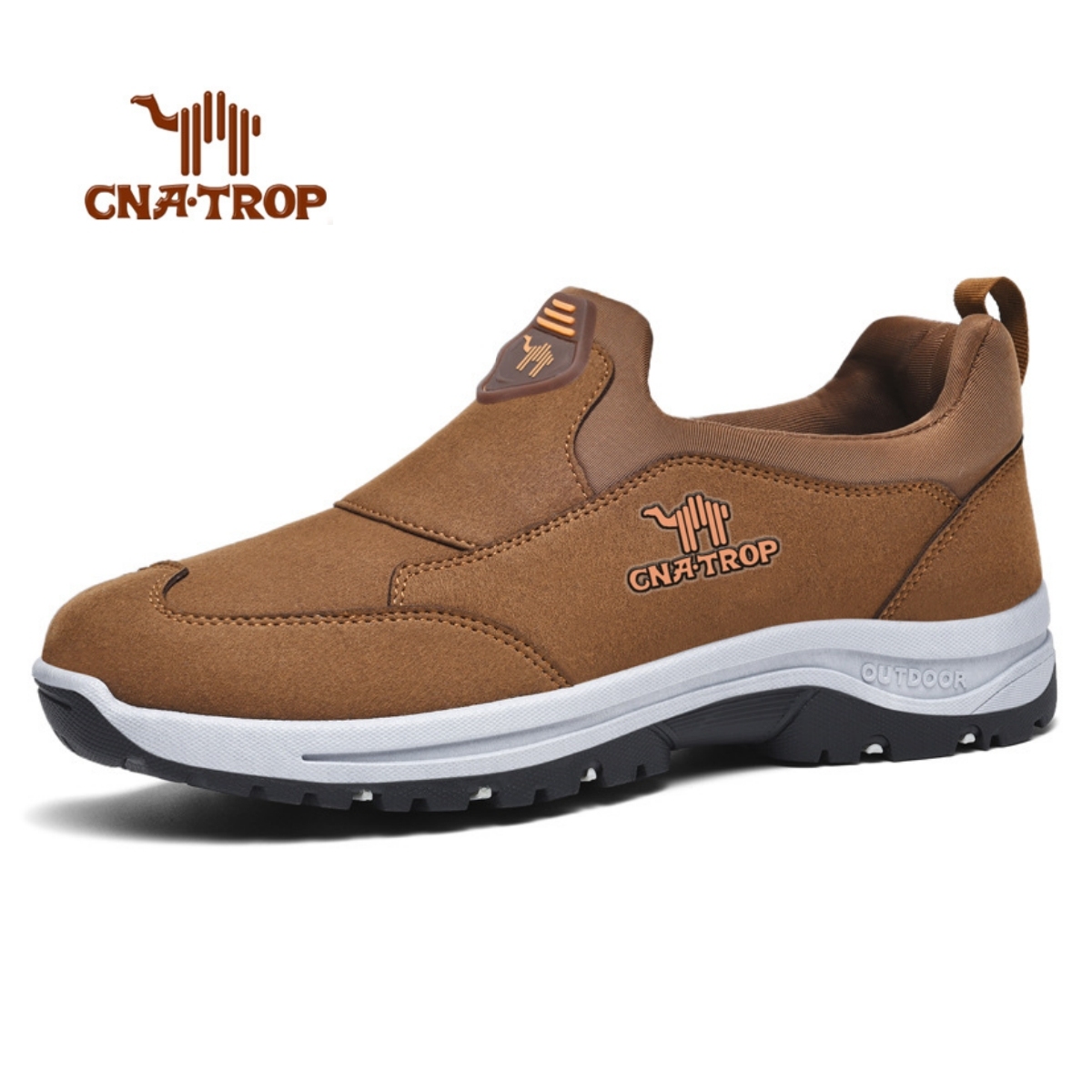 Lightweight and Comfortable Slip-on Soft-soled Casual Shoes for Outdoor Walking Sports Shoes for Men