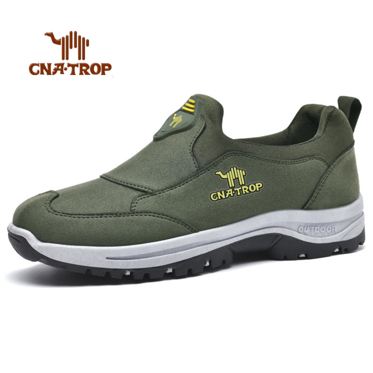 Lightweight and Comfortable Slip-on Soft-soled Casual Shoes for Outdoor Walking Sports Shoes for Men