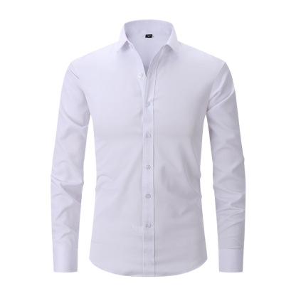 🔥Plus Size (S~8XL) Men's Shirts🔥Breathable High Elasticity Anti Wrinkle Shirt
