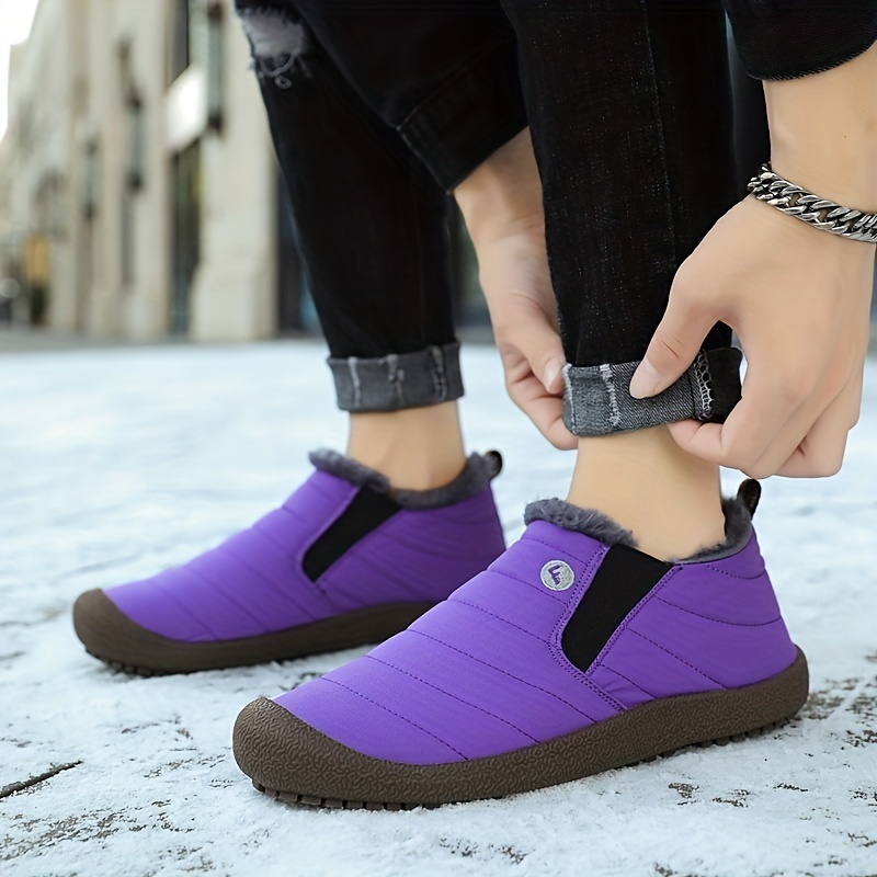 MEN'S SHORT BOOTS SNOW BOOTS WINTER COMFORTABLE WARM CASUAL SHOES