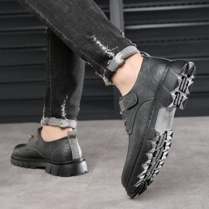 【40% OFF】 Vintage Cargo-Lederschuhe für Herren  🔥Kostenloser Versand🔥