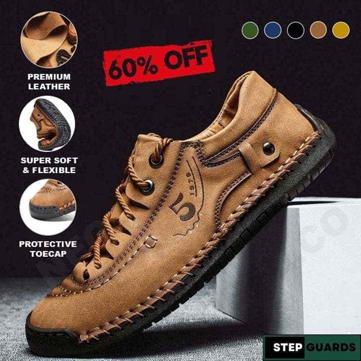 🔥 60% OFF Today Only 🔥 Roman - Men Casual Hand-stitching Shoes With Supportive Soles