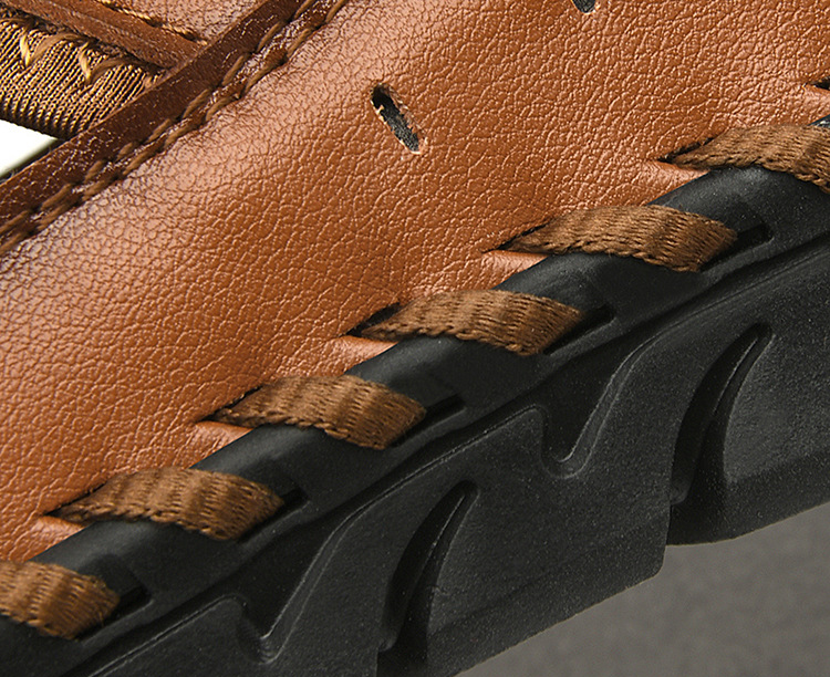 Bequeme Rutschfeste Herrensandalen mit Fußgewölbe