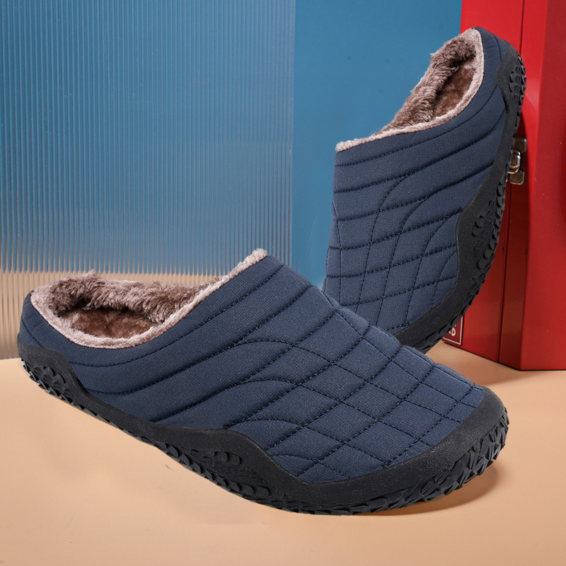 Bequeme, warme, atmungsaktive Freizeitschuhe für Herren aus Baumwolle