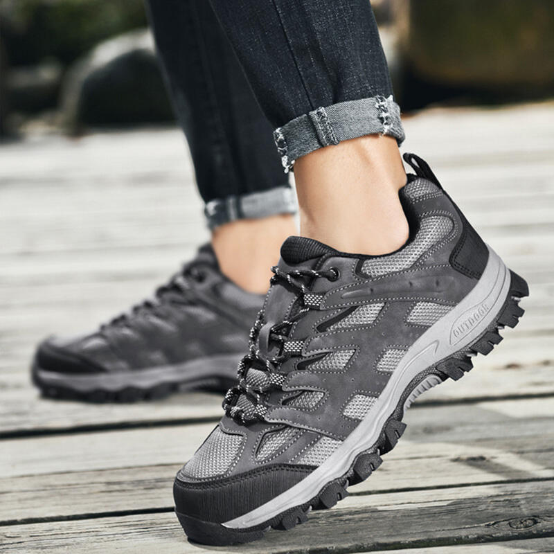 MEN'S COMFORTABLE BREATHABLE  ORTHOPEDIC SNEAKERS OUTDOOR CASUAL HIKING SHOES