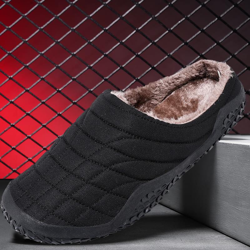 Bequeme, warme, atmungsaktive Freizeitschuhe für Herren aus Baumwolle