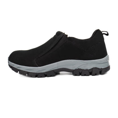 🔥Bestseller - Leichte orthopädische Wanderschuhe zum Hineinschlüpfen aus echtem Leder für Herren