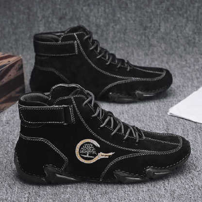 🔥HEISSER VERKAUF🎉Winter-Stiefeletten aus Wildleder für Herren, orthopädische Freizeitschuhe