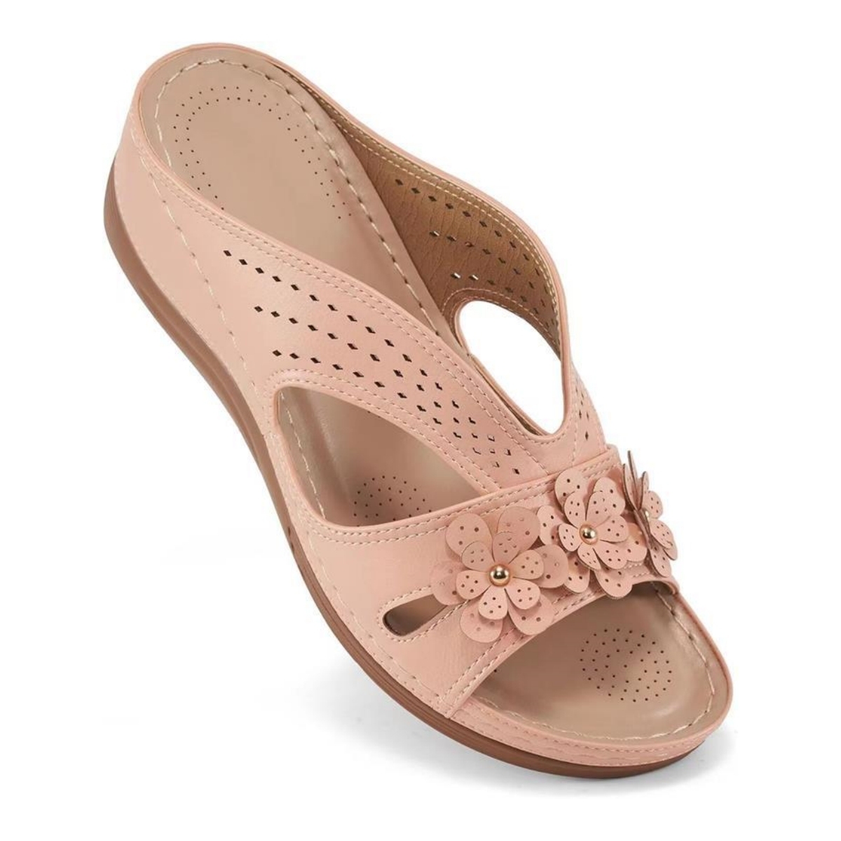 🔥Special Spring Sale 69% OFF - Women's Flowers Decor Arch Support San