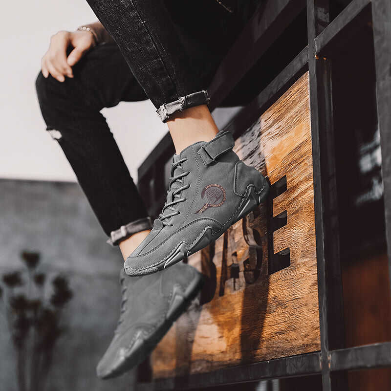 🔥HEISSER VERKAUF🎉Winter-Stiefeletten aus Wildleder für Herren, orthopädische Freizeitschuhe