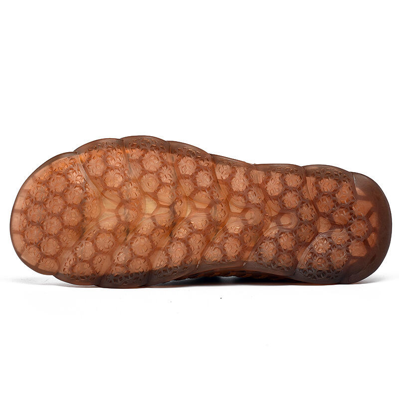 Herren leichte rutschfeste handgefertigte Schuhe orthopädische Lederschuhe