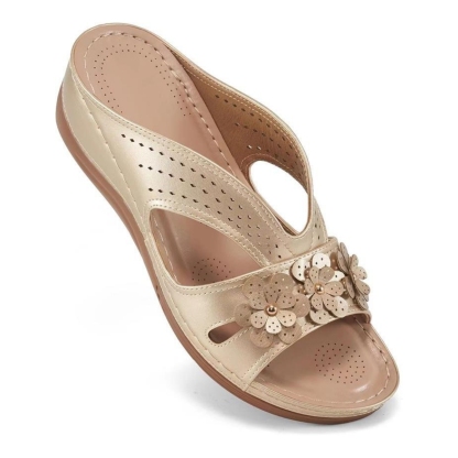 🔥Special Spring Sale 69% OFF - Women's Flowers Decor Arch Support Sandals