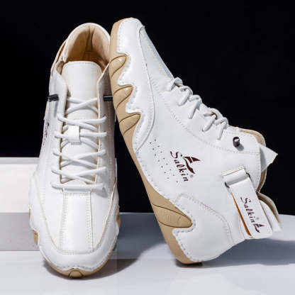 Ultra-bequeme und rutschfeste Barfußschuhe aus Echtleder (Unisex)