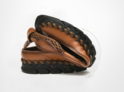 Bequeme Rutschfeste Herrensandalen mit Fußgewölbe