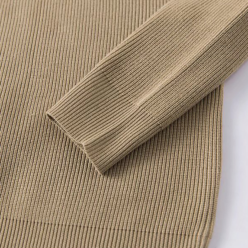 Men's Casual Knit Double Zipper Design Cardigan Sweater