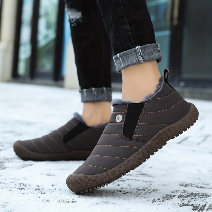 MEN'S SHORT BOOTS SNOW BOOTS WINTER COMFORTABLE WARM CASUAL SHOES