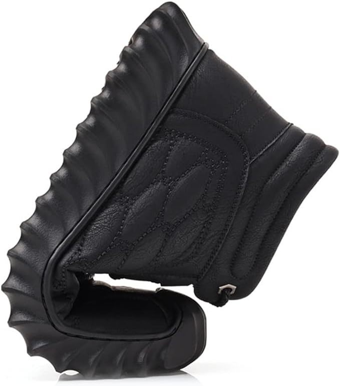 Wasserdichte, Rutschfeste Und Warme Orthopädische Ledersneaker Für Herren