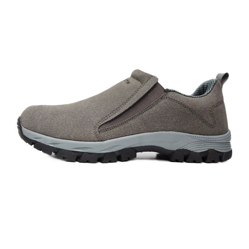 🔥Bestseller - Leichte orthopädische Wanderschuhe zum Hineinschlüpfen aus echtem Leder für Herren