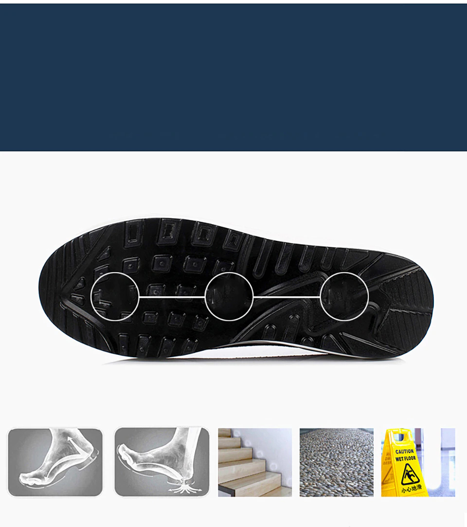 LEICHTE ORTHOPÄDISCHE SLIP-ON-LUFTKISSEN-WANDERSCHUHE FÜR DAMEN