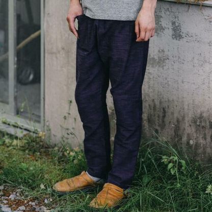 Large Square Toe Low Cut Men's Casual Plus Size Genuine Leather Slippers