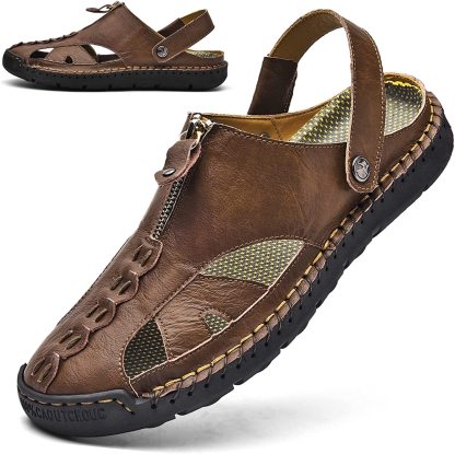 🔥70% OFF TODAY - Men's Handmade Leather Sandal