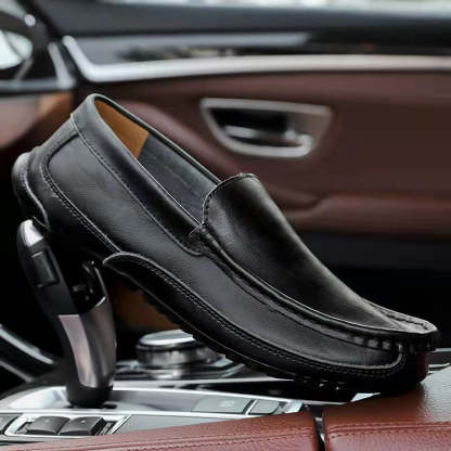 🔥Hot Sale🎁--50% OFF 🎉 Men's Comfy Casual Stylish Driving Style Slip On Leather Loafer