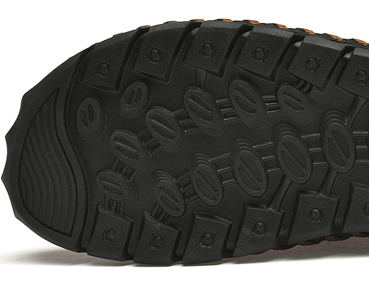 Bequeme Rutschfeste Herrensandalen mit Fußgewölbe