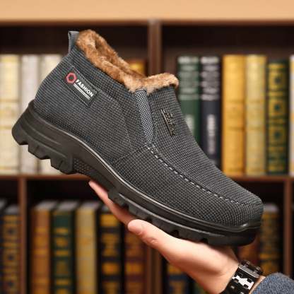 Bequeme und warme orthopädische Slipper für Herren