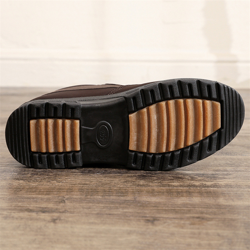 Bequeme, warme, lässige Baumwollschuhe zum Hineinschlüpfen aus Fleece für Herren