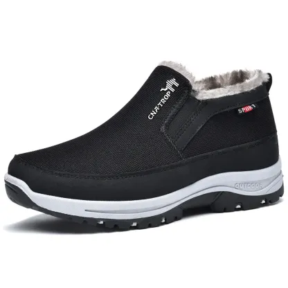 Bequeme und warme Herren-Wanderschuhe aus Baumwolle